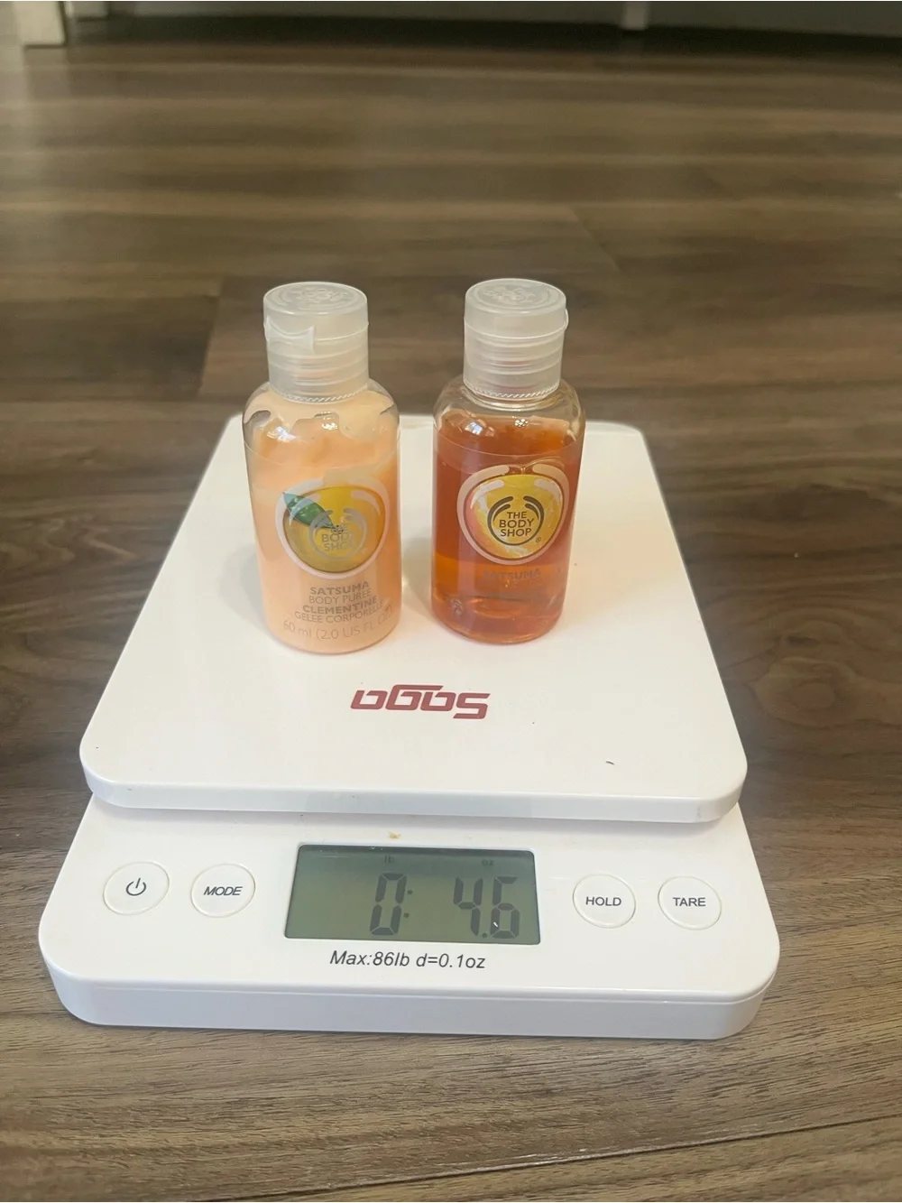 The‎ Body Shop Satsuma Travel Size Shower Gel & Body Lotion Clementine